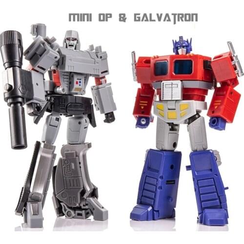 JINBAO Transformation Mini OP Commander MPP10 MPP10-B MEGA Galvatron With Trailer Roller Flying Backpack Action Figure Toys