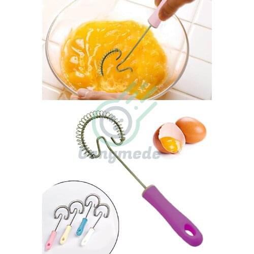 Ganymede Spring Loaded Practical Egg Beater. Perfect for whipping, sugar mix, melted chocolate, fresh cream and more