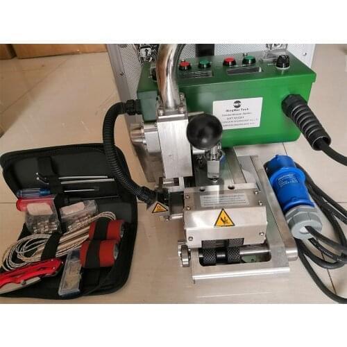 Geomembrane hot wedge welder for solid and liquid waste treatment, landfill,waste water plant,industrial or hospital waste treat