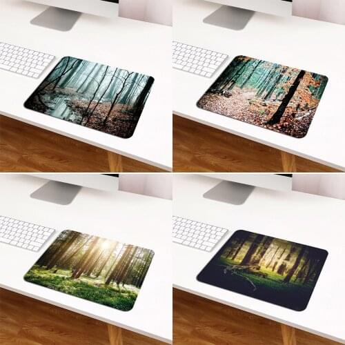 Forest Lake Scenery Computer Mouse Pad Table Pad Game Mouse Pad Game Console Accessories Rubber Mouse Pad Gaming Accessories