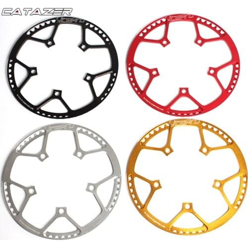 Litepro BMX Folding Bicycle Chainring Ultralight 130BCD 45T 47T 53T 56T 58T A7075 Alloy Round Single Speed Chain wheel Crankset