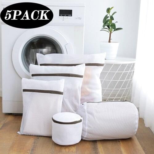 Laundry bag protective bag fine mesh combination set household laundry underwear bra washing machine mesh bag and net bag
