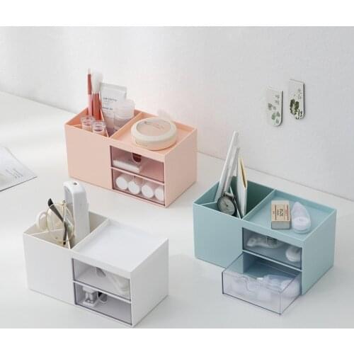 Desktop Organizer Home Office Pencil Organizer Miscellaneous Organizer Cosmetic Organizer Drawer Plastic Storage Box