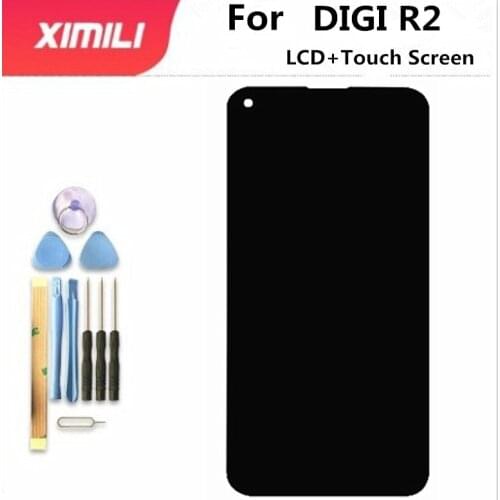 New original Touch Screen LCD Display LCD Screen For DIGI R2 Replacement Parts + Disassemble Tool+3M Adhesive