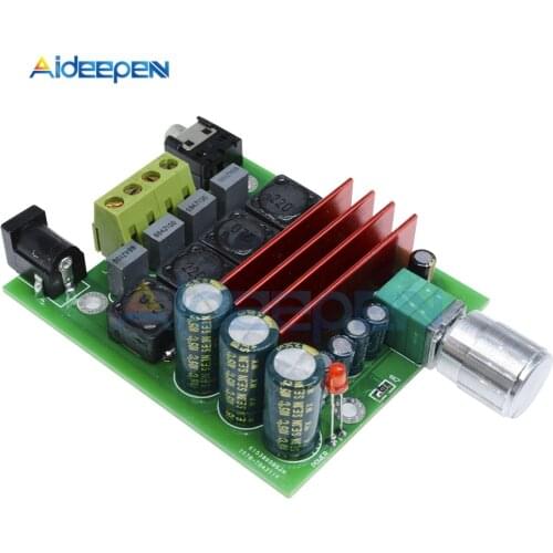 TPA3116 100W Subwoofer Digital Power Amplifier Board TPA3116D2 Amplifiers NE5532 OPAMP 8-25V 50W * 2