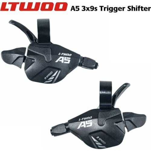 LTWOO A5 3x9 Speed, 27s Trigger Shifter Mountain Bike Shift Levers Cycling Trigger Gear 3x9 Speed Shifter Compatible ALIVIO