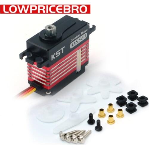 KST MS565 8.4V 7kg Coreless Contactless HV DC Metal Gear Digital Servo Motor for Drone UAV RC Car Boat Robot Arm Helicopter