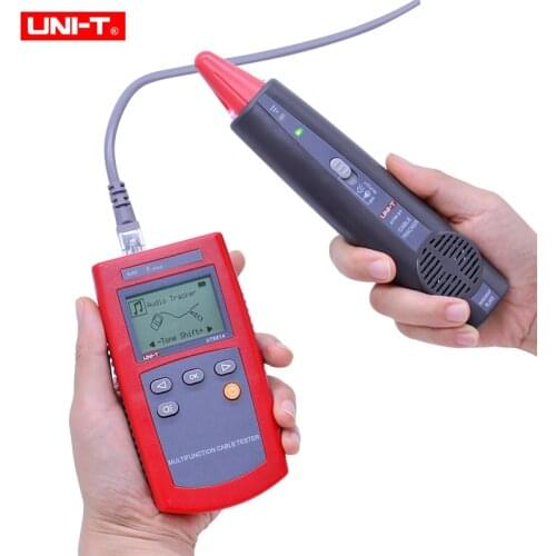UNI-T UT681A Multi-functional Network Tester Cable Finder set with Loop Resistance Test and Wire Sequence Scanning