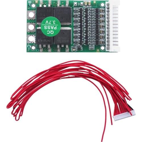 6S-13S 25A 3.7V/3.2V BMS LiFePO4 Li-ion lithium battery protection Board 24V 36V 48V 7S 8S batteries for electrical tool ups CAR
