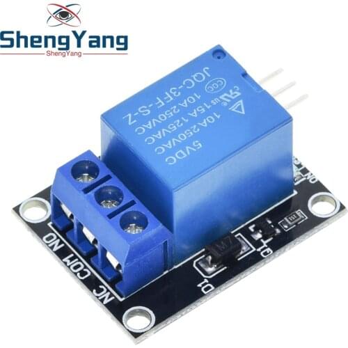 1pcs ShengYang KY-019 5V One 1 Channel Relay Module Board Shield For PIC AVR DSP ARM for arduino Relay
