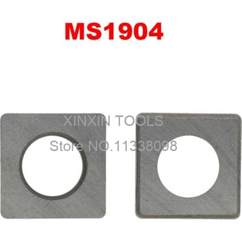 10PCS MS1904/SS1904 Hard alloy Shim turning tool holder accessorie,Suitable for MSSNR/MSDNN/MSRNR/MSKNR/MSBNR,INSERT IS SNMG1906