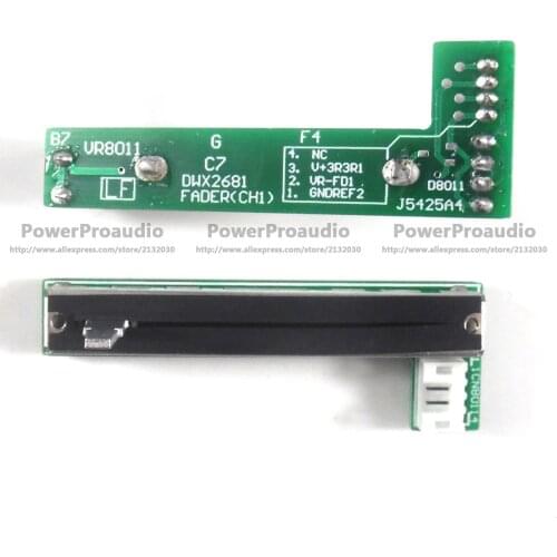 2pcs DJM700 UPGRADE Ch1 or Ch3 Fader Assembly for Pioneer DJM 700 (DWX2681 / DWX2683)