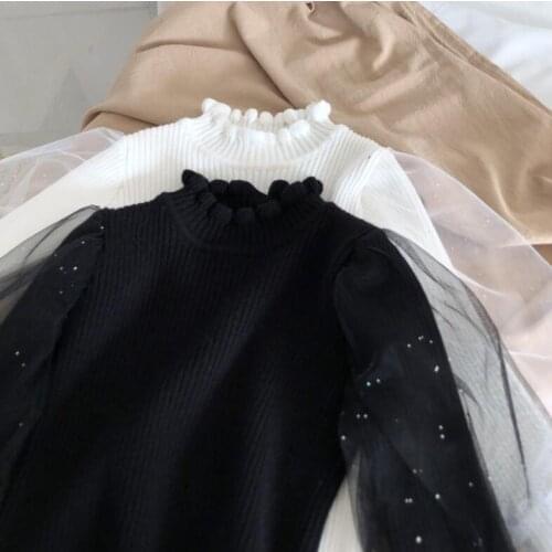 2020 New Arrival Girls Thicken Knitted Sweaters Winter Full Sleeve Fashion Girls Pullover Sweater 2-7 Years QI20