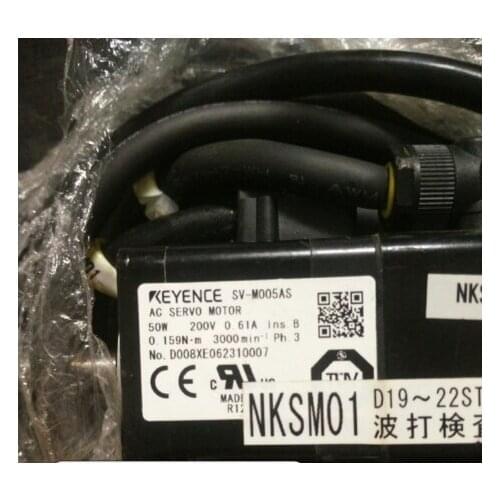 USED 100% TESTED WORKING AC SERVO MOTOR SV-M005AS *100% REAL STOCK,Please contact us for real photo
