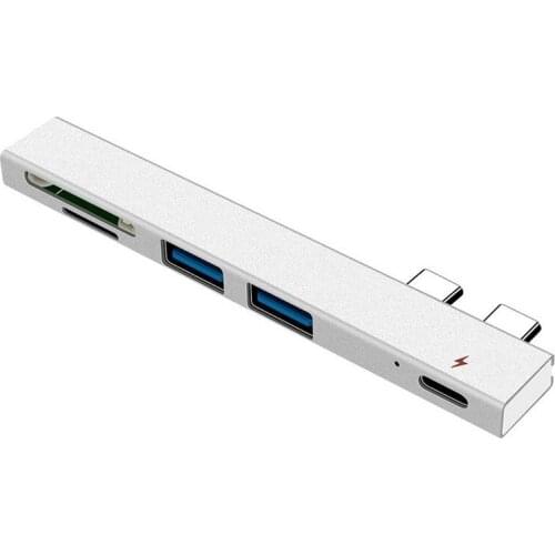 Tebe USB-C HUB Type-c To 4K HDMI Compatible VGA SD/TF Card Reader 3*USB3.0 PD Fast Full Adapter Multif Type-c Docking Station