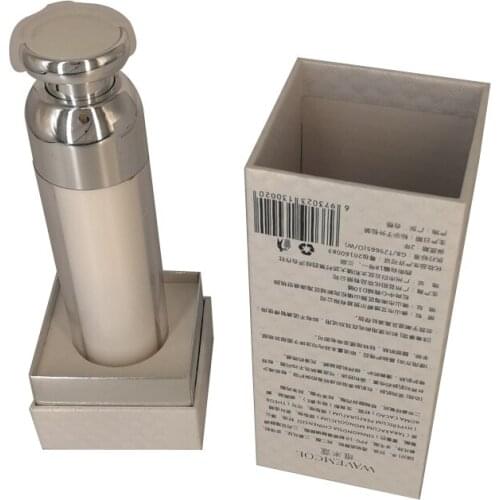 Two Layer Top Lid Base Hard Cardboard Box Skin Protection Milk Bottle Packing Box