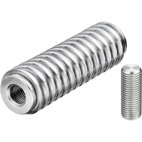 Eightwood 24 Thread CB Radio Antenna Spring Heavy Duty Stainless Steel Vehicle Truck Van RV Motorhome Matine Boat Mobile Mount