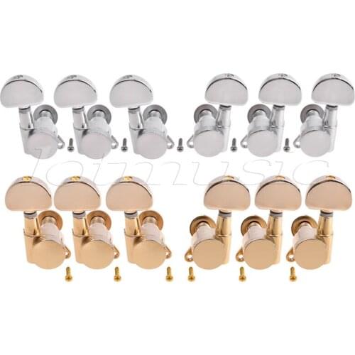 Electric Acoustic Guitar Tuning Pegs Keys Tuners Machine Heads 3x3 2 Set