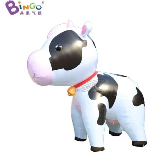 Lovely 3.4x1.8x3 Meters Inflatable Cartoon Cow For Farm Decoration - BG-C0487