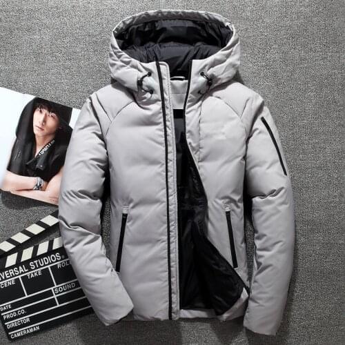2020 NEW High Quality New Winter Mens Down Jacket Jacket Leisure Brand Down Jacket Warm Ski Mens Coat 055