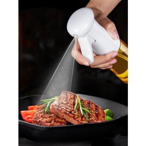Spray bottle edible oil spray bottle kitchen fitness fat reduction olive oil oil control atomization spray can kitchen tool
