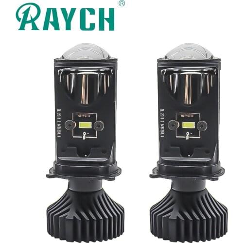 Raych H4 Auto LED Car Headlight Kit Lenz LED Car Bulb Automotive LED Kit DC 12V No Error Message White 40W Car LED Lamp