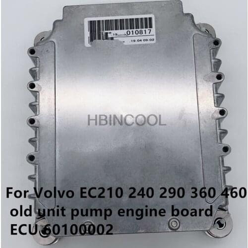 FOR Volvo EC210 240 290 360 460 old unit pump engine board ECU 60100002 high quality excavator accessories free mail