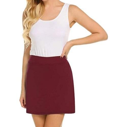 Skirt Shorts Women Sports Tennis Skirt Badminton Elastic Body Shaping Soft Tennis Skirt Superb Quality Casual Tennis Skirt