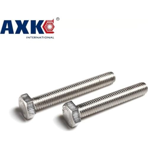 1/4-20 1/4-20*5/8 1/4-20*3/4 5/8 3/4 Inch Length 304 Stainless Steel 304ss US UNC Coarse Thread Screw External Hex Hexagon Bolt