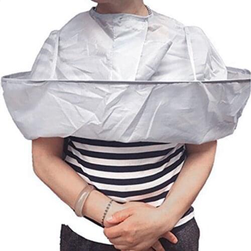 1PC Waterproof Hair Cutting Cape Cloak Foldable Haircut Scarf Salon Haircut Tool Perm Hair Cutting Trimming Cover