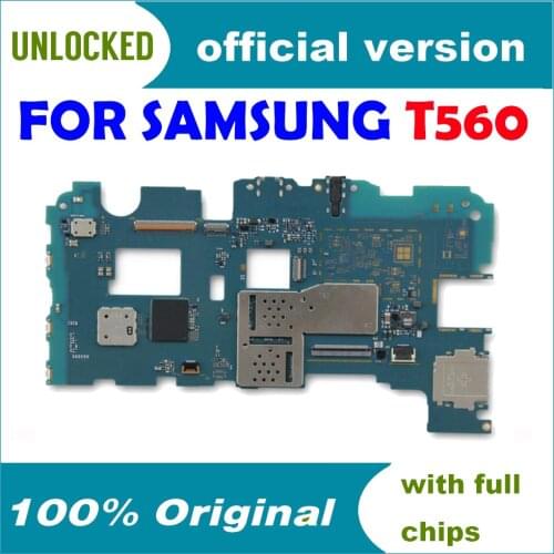 100% Original Unlocked for Samsung Galaxy Tab T560 T561 Motherboard Mainboard with full chips logic board,Free Shipping