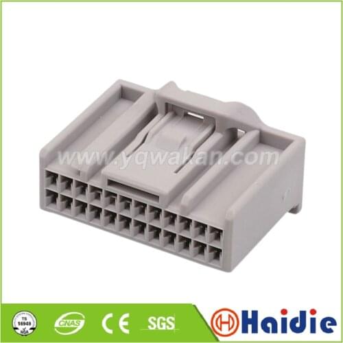 2sets 24pin auto wiring harness plug cable electric plug connector 6098-7061