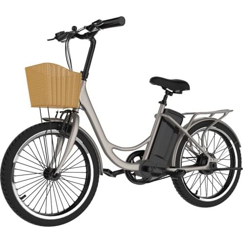 22 inch lithium battery electric bicycle adult assist scooter city bicycle