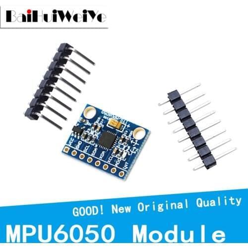 5PCS GY-521 GY521 MPU-6050 MPU6050 Module 3 Axis analog gyro sensors 3 Axis Accelerometer Module GY-521 GY521