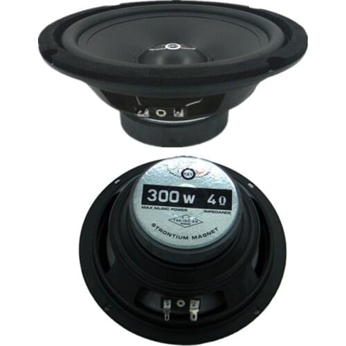 2Pcs/Lot Car Speaker 6.5inch Mid-range 300W 4 Ohm Vehicle Auto Audio DIY Sound System Mid-Range Woofer Loudspeakers