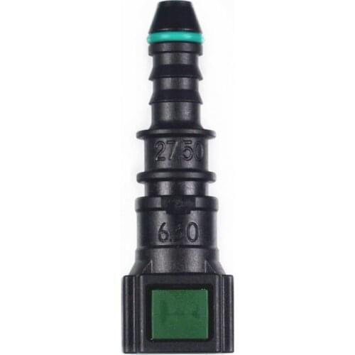 Hose quick connector 6.3mm- SAE1/4" barb end 1/4" long type for Gasoline and Diesel fuel system