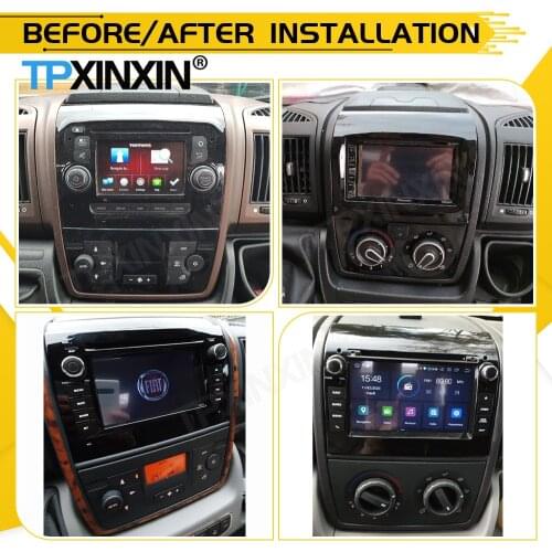 Carplay Stereo Screen Android 10 For Fiat Ducato 2006 2007 2008 2009 2010 2011 2012 2013 2014 2015 2016 2017 2018 2019 Head Unit
