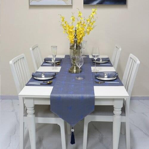 Ready Stock Elegant Fancy Modern Table Runners Cheap Wholesale For Wedding Party Decoration Hotel Table Runner Home Decoration
