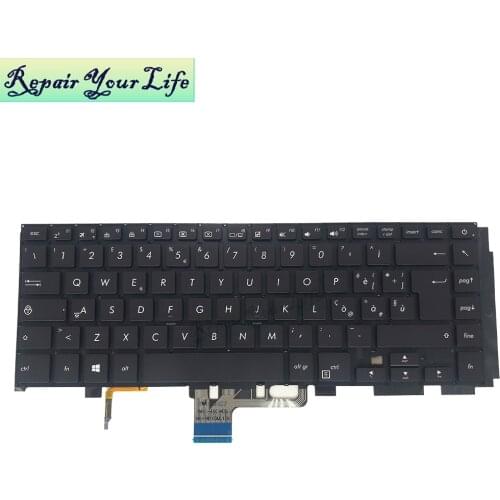 IT Italiano backlit keyboard for ASUS UX530 UX530UX UX530UQ UX550 UX580 series black keyboards backlight 0KNB0-4624IT00 sale