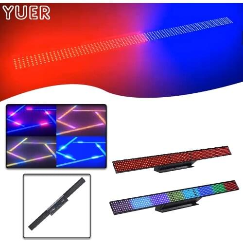 480x0.2W LED RGBW 4in1 Led Wall Wash Light 8/28 Channels DMX512 Bar Wash Stage Light Music DJ Disco Party Wedding Coice Control