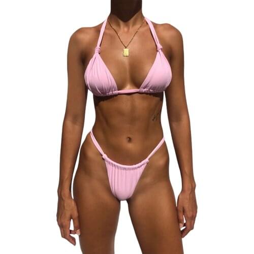 Fashion Womens Bikini Set, Sexy Bra and Panty Swimsuit Two-piece Suit for Swimming Vacation Beach Honeymoon