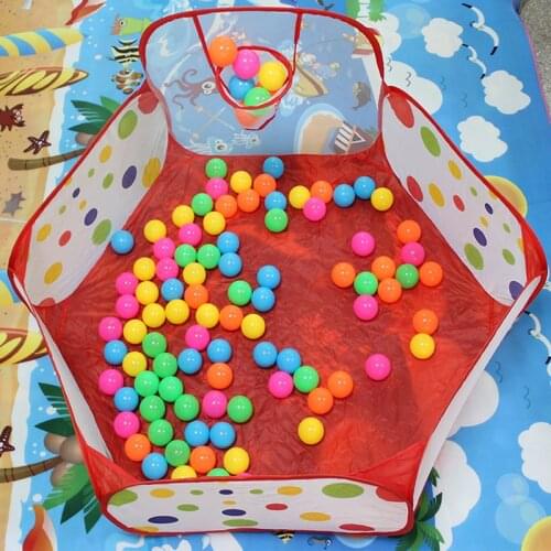 New Arrival 90cm Funny Basketball Children Kids Baby Easy Folding Toy Tent Ball Pit Playhouse Garden Pool Hot Sale