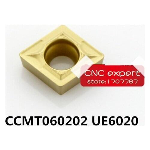 CCMT060202 UE6020/CCMT060204 UE6020/CCMT060208 UE6020. cutting blade, turning tip,Suitable for SCLCR SCKCR Series Lathe Tool