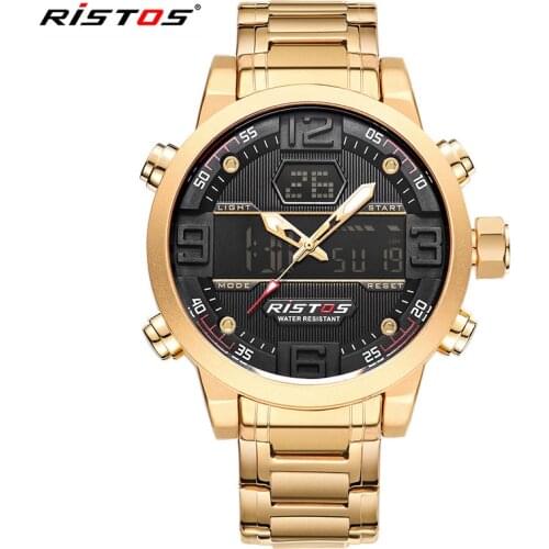 Мужские водонепроницаемые часы RISTOS China At AliExpress