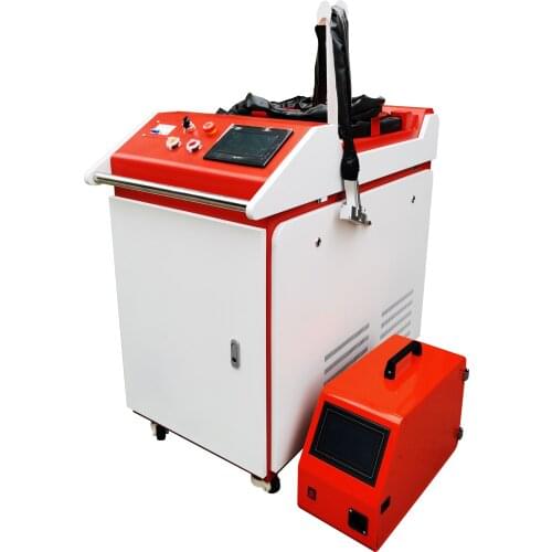 Laser welder portable for aluminium steel