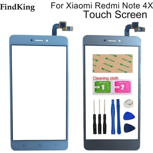 Touch Screen For Xiaomi Redmi Note 4X Digitizer Front Glass For Redmi Note 4 Global Version Snapdragon 625 Touch Screen Sensor