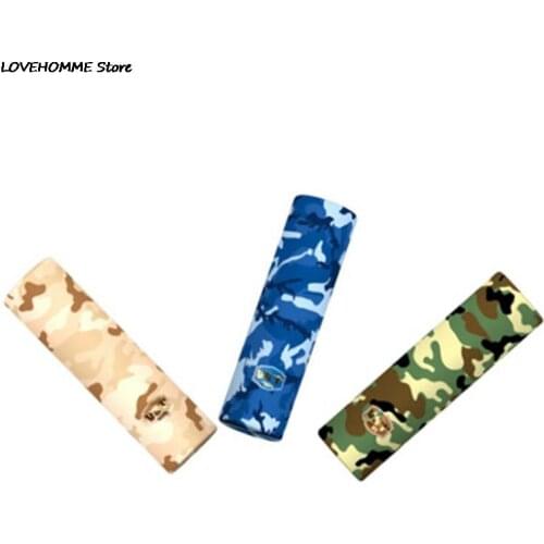 5PCS 18650 Battery Wrapper Sticker Camouflage Style Tube Wrap Shrink Insulator PVC Protected Cover Skin Decoration