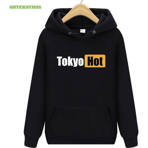 Tokyo Hot Video Hoodies Mens Adult Website Print Hoodie Japan Hip Hop Harajuku Mens Fun Design Clothes XS-XXXL Pullover