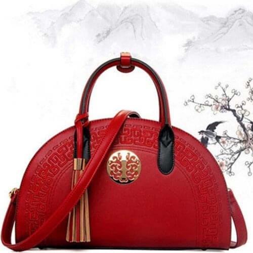 Women Messenger Shoulder Handbags PU Leather Sequined Tassel Patchwork Bags Fringe Crossbody Bag For Women bolsa feminina