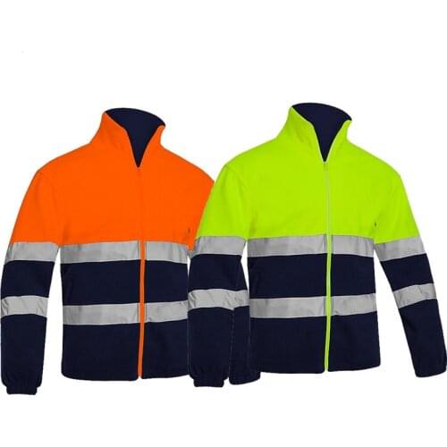 Riding Bicycle Winter Motorcycle Warm Fleece Moto Protective Jacket Mens Reflective Racing Safety jackets Jersey